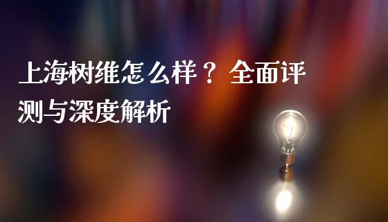 上海树维怎么样？ 全面评测与深度解析_https://wap.kuaijiepai.net_金融科技_第1张