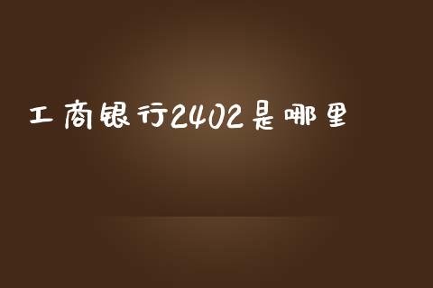 工商银行2402是哪里_https://wap.kuaijiepai.net_财务咨询_第1张
