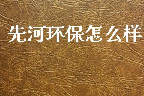 先河环保怎么样_https://wap.kuaijiepai.net_金融科技_第1张