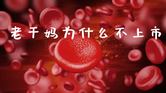老干妈为什么不上市_https://wap.kuaijiepai.net_财务风控_第1张
