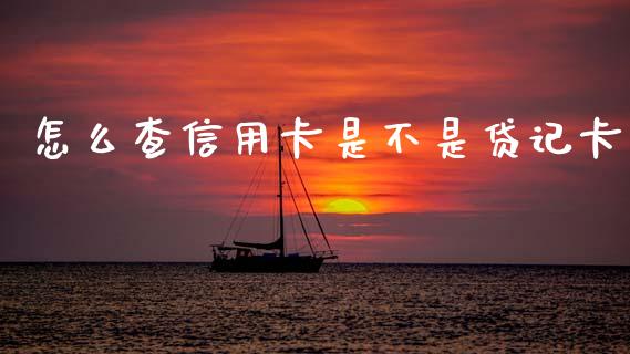 怎么查信用卡是不是贷记卡_https://wap.kuaijiepai.net_外汇交易_第1张