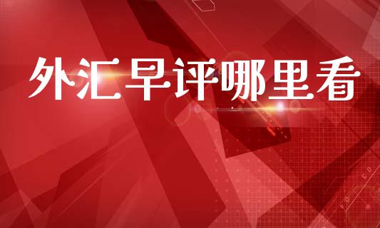 外汇早评哪里看_https://wap.kuaijiepai.net_财务咨询_第1张