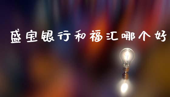 盛宝银行和福汇哪个好_https://wap.kuaijiepai.net_财务风控_第1张