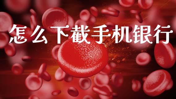 怎么下截手机银行_https://wap.kuaijiepai.net_外汇交易_第1张