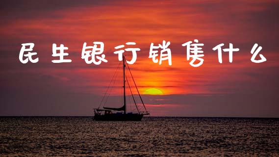 民生银行销售什么_https://wap.kuaijiepai.net_外汇交易_第1张