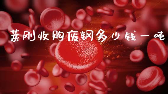 莱刚收购废钢多少钱一吨_https://wap.kuaijiepai.net_财务风控_第1张