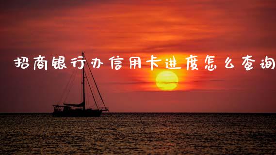 招商银行办信用卡进度怎么查询_https://wap.kuaijiepai.net_财务咨询_第1张