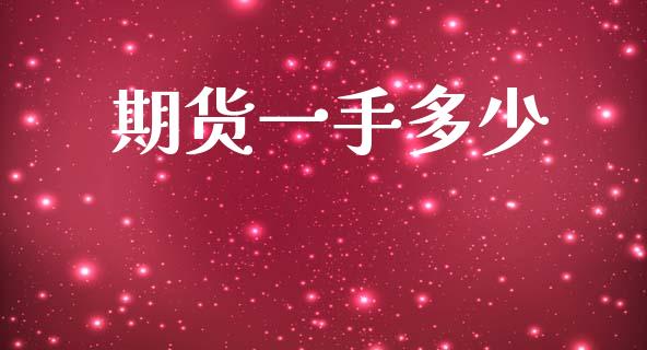 期货一手多少_https://wap.kuaijiepai.net_外汇交易_第1张