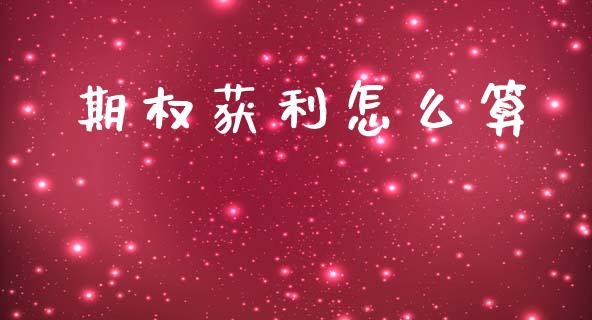期权获利怎么算_https://wap.kuaijiepai.net_财务风控_第1张