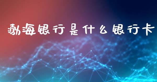 渤海银行是什么银行卡_https://wap.kuaijiepai.net_外汇交易_第1张