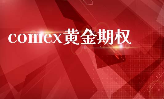 comex黄金期权_https://wap.kuaijiepai.net_金融科技_第1张