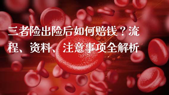 三者险出险后如何赔钱？流程、资料、注意事项全解析_https://wap.kuaijiepai.net_财务风控_第1张