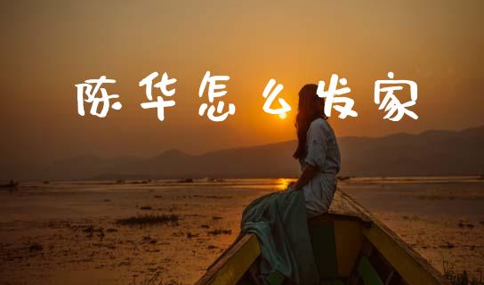 陈华怎么发家_https://wap.kuaijiepai.net_财务咨询_第1张
