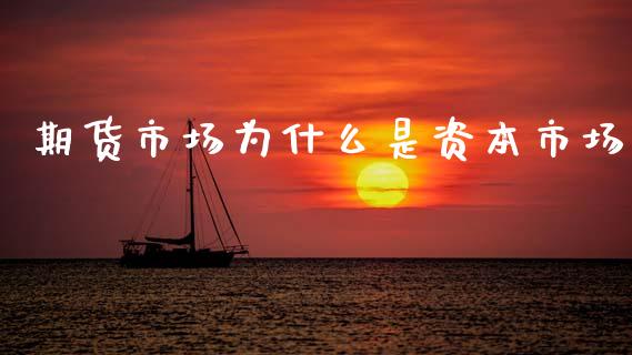 期货市场为什么是资本市场_https://wap.kuaijiepai.net_财务咨询_第1张
