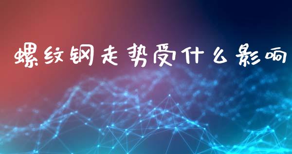 螺纹钢走势受什么影响_https://wap.kuaijiepai.net_金融科技_第1张