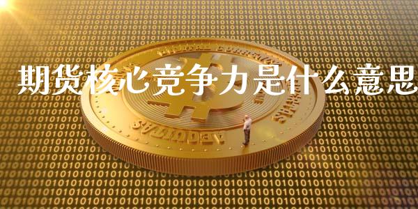 期货核心竞争力是什么意思_https://wap.kuaijiepai.net_财务风控_第1张