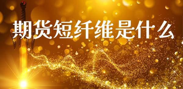 期货短纤维是什么_https://wap.kuaijiepai.net_金融科技_第1张