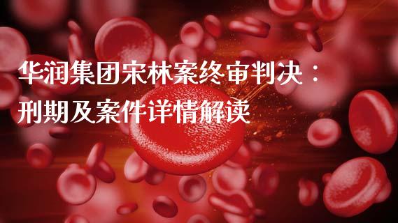华润集团宋林案终审判决：刑期及案件详情解读_https://wap.kuaijiepai.net_外汇交易_第1张