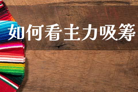 如何看主力吸筹_https://wap.kuaijiepai.net_财务咨询_第1张