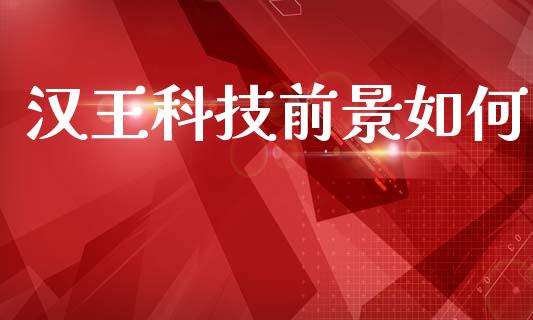 汉王科技前景如何_https://wap.kuaijiepai.net_财务风控_第1张