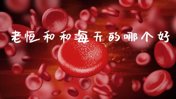 老恒和和海天的哪个好_https://wap.kuaijiepai.net_金融科技_第1张