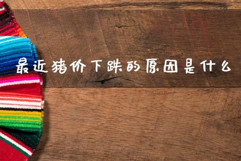 最近猪价下跌的原因是什么_https://wap.kuaijiepai.net_财务咨询_第1张