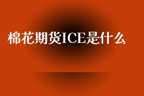 棉花期货ICE是什么_https://wap.kuaijiepai.net_外汇交易_第1张