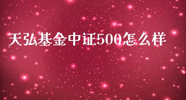 天弘基金中证500怎么样_https://wap.kuaijiepai.net_金融科技_第1张