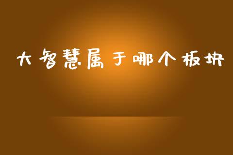 大智慧属于哪个板块_https://wap.kuaijiepai.net_金融科技_第1张