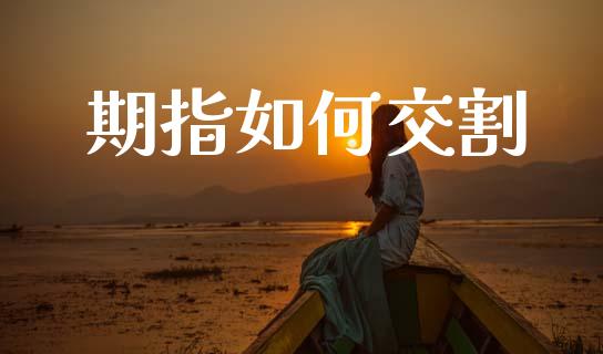 期指如何交割_https://wap.kuaijiepai.net_财务风控_第1张