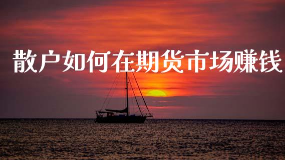 散户如何在期货市场赚钱_https://wap.kuaijiepai.net_财务风控_第1张