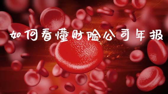 如何看懂财险公司年报_https://wap.kuaijiepai.net_外汇交易_第1张