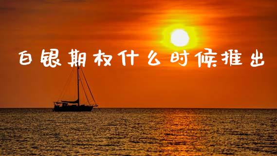 白银期权什么时候推出_https://wap.kuaijiepai.net_财务咨询_第1张