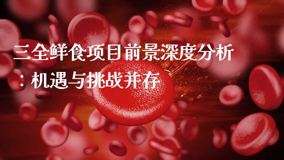 三全鲜食项目前景深度分析：机遇与挑战并存_https://wap.kuaijiepai.net_财务风控_第1张