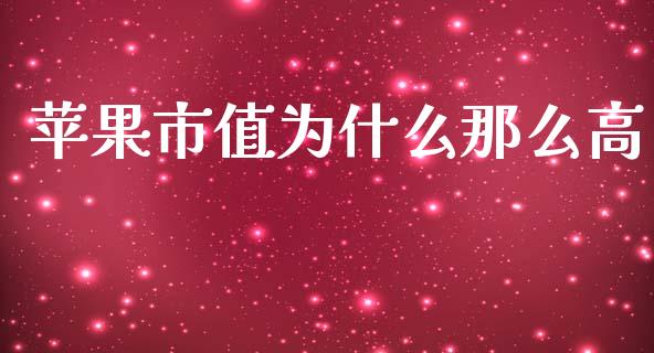 苹果市值为什么那么高_https://wap.kuaijiepai.net_金融科技_第1张