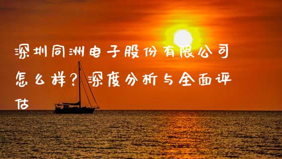 深圳同洲电子股份有限公司怎么样？深度分析与全面评估_https://wap.kuaijiepai.net_外汇交易_第1张
