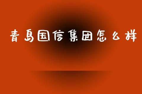 青岛国信集团怎么样_https://wap.kuaijiepai.net_金融科技_第1张