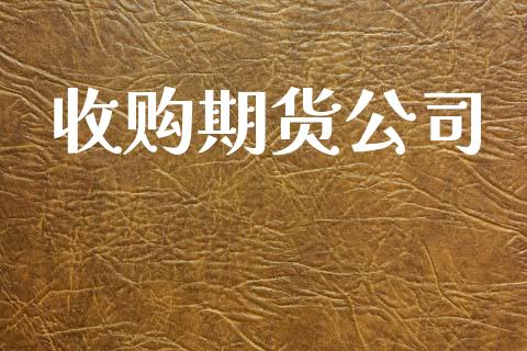 收购期货公司_https://wap.kuaijiepai.net_金融科技_第1张