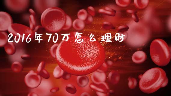 2016年70万怎么理财_https://wap.kuaijiepai.net_财务咨询_第1张