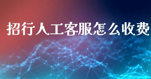招行人工客服怎么收费_https://wap.kuaijiepai.net_财务风控_第1张