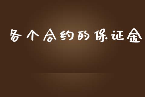 各个合约的保证金_https://wap.kuaijiepai.net_金融科技_第1张