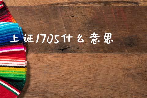 上证1705什么意思_https://wap.kuaijiepai.net_金融科技_第1张