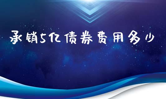 承销5亿债券费用多少_https://wap.kuaijiepai.net_财务咨询_第1张