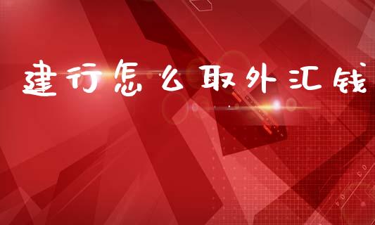 建行怎么取外汇钱_https://wap.kuaijiepai.net_金融科技_第1张