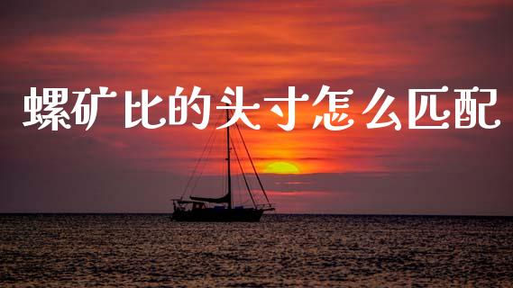 螺矿比的头寸怎么匹配_https://wap.kuaijiepai.net_财务咨询_第1张