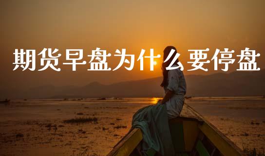 期货早盘为什么要停盘_https://wap.kuaijiepai.net_外汇交易_第1张