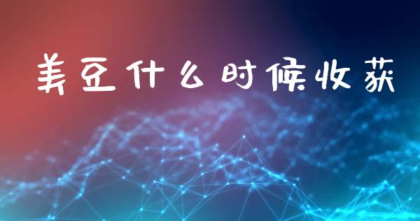 美豆什么时候收获_https://wap.kuaijiepai.net_财务咨询_第1张