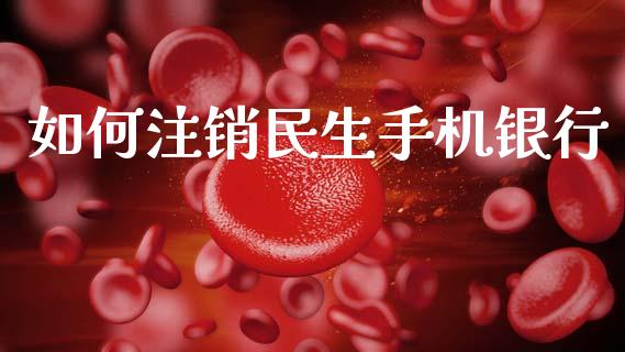 如何注销民生手机银行_https://wap.kuaijiepai.net_金融科技_第1张
