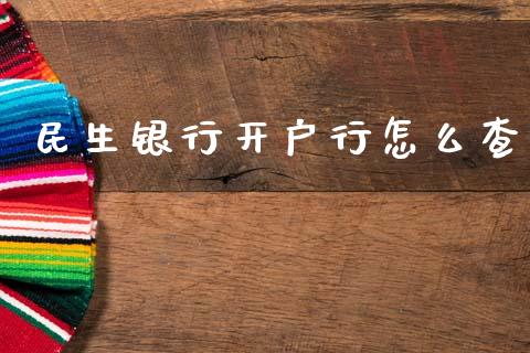 民生银行开户行怎么查_https://wap.kuaijiepai.net_财务风控_第1张