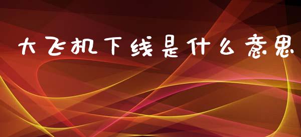 大飞机下线是什么意思_https://wap.kuaijiepai.net_金融科技_第1张